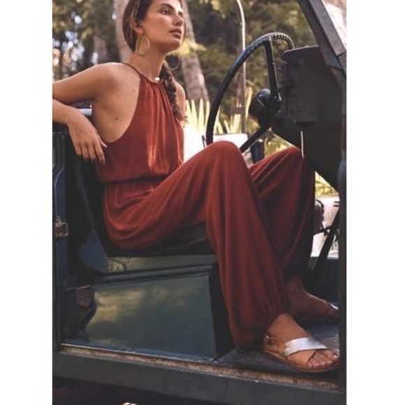 Anthropologie Elevenses North Beach Jumpsuit. L/XL Petite NWT - Picture 5 of 7